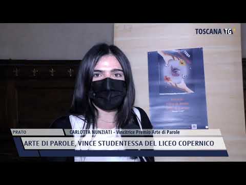 2021-05-15 PRATO - ARTE DI PAROLE, VINCE STUDENTESSA DEL LICEO COPERNICO