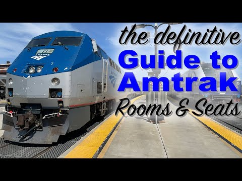 Amtrak Roomette, Bedrooms, and Seat Compared