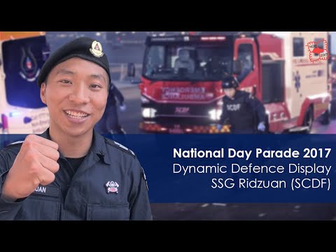 National Day Parade 2017 - Dynamic Defence Display featuring SSG Ridzuan (SCDF)