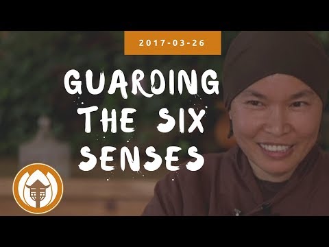 Guarding the Six Senses | Dharma Talk by Sr Tuệ Nghiêm, 2017.03.26