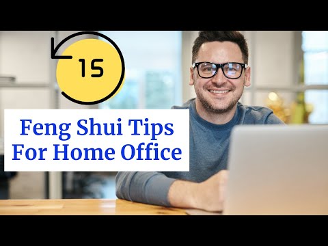 Top 15 Home Office Feng Shui Desk Placement, Layout With Windows Tips For Career Growth #officedesk