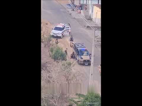 Polícia Militar prende suspeito em Rubim com apoio de duas viaturas e cinco policiais