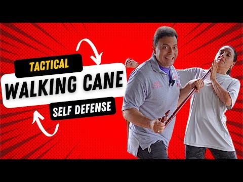 3 Tactical Walking Cane Self Defense Moves for Age 50 +