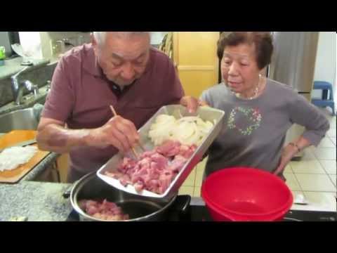 Hawaii Local Style Chicken Hekka