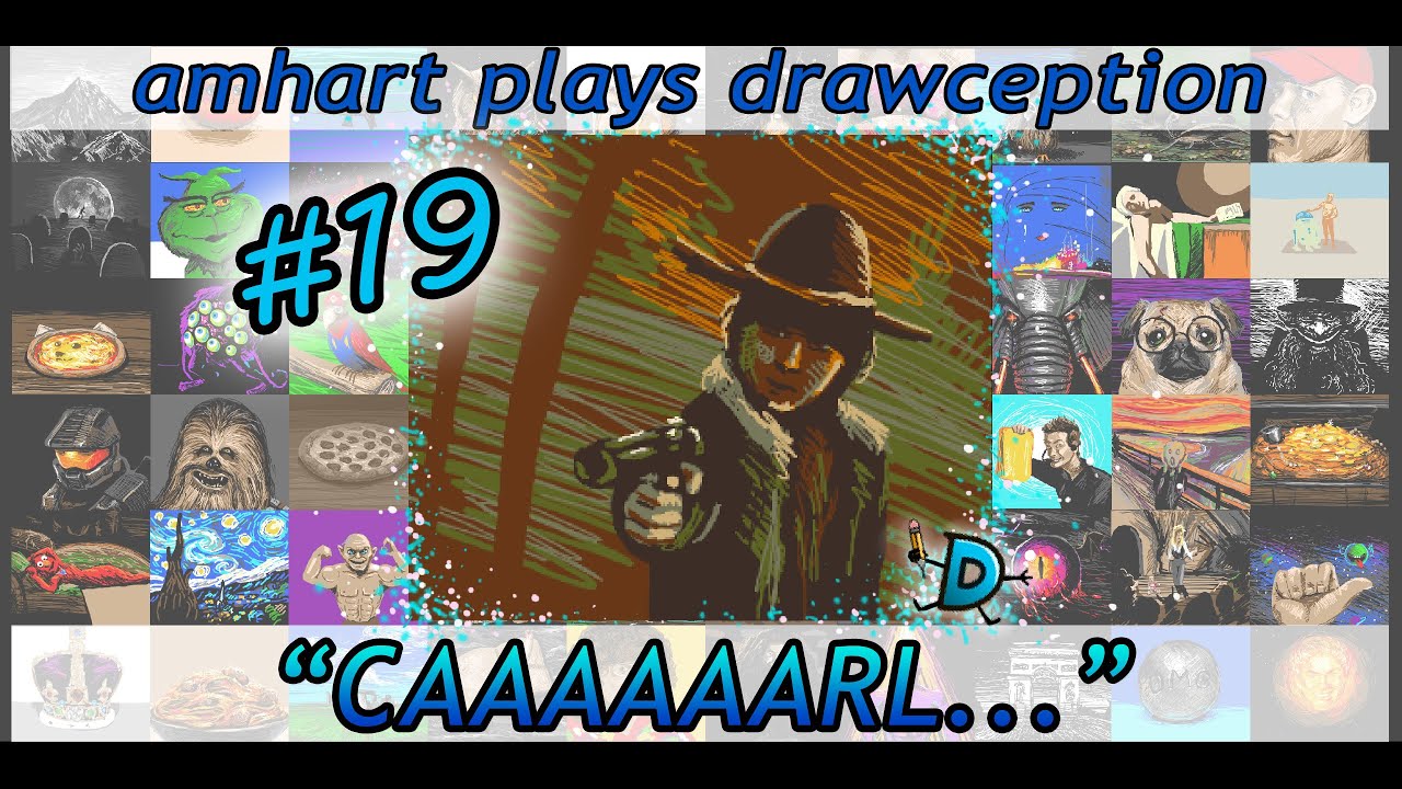 Amhart Plays Drawception - Drawing #19: Caaaaaarl that kills people!