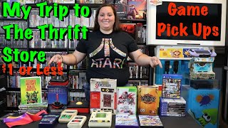 Video Game Thrift Store Finds - All Games Less than $1 (Atari, Xbox, PlayStation, and More!)