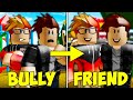 Bully To Friend A Sad Roblox Bloxburg Movie