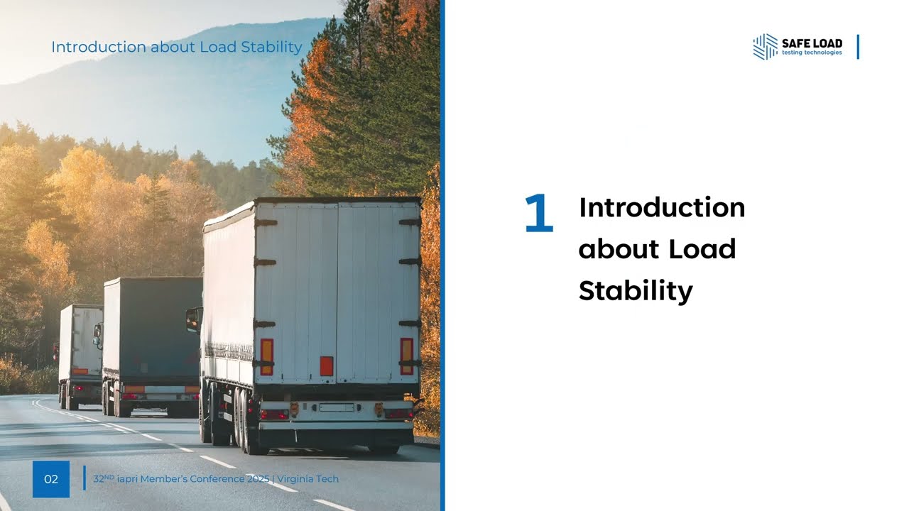 Safe Load Testing Technologies Presentation IAPRI 2025