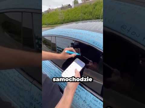 Pokrył CAŁE Auto Imionami Widzów!🤯