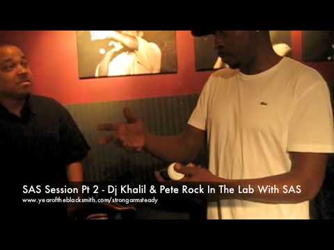 SAS Session Pt 2 - Dj Khalil & Pete Rock in the Lab with SAS
