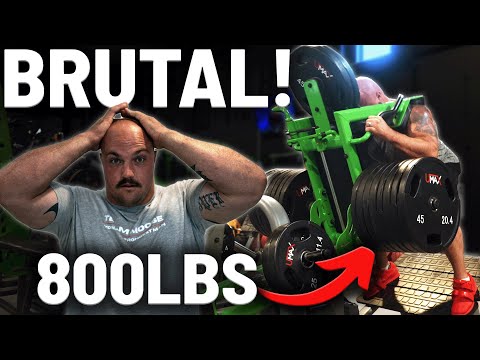 World's Strongest Man Does Elite Bodybuilding Leg Day