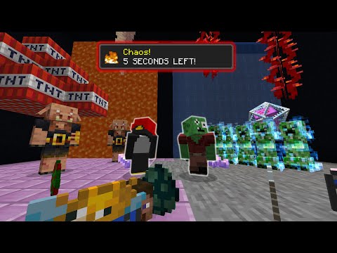 Shocking Chaos in Minecraft: Someone Named V Destroys Everything!
