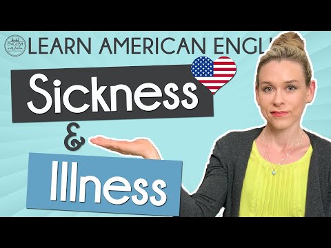 Sickness and Illness | Learn English vocabulary and phrasal verbs | English with Jackie
