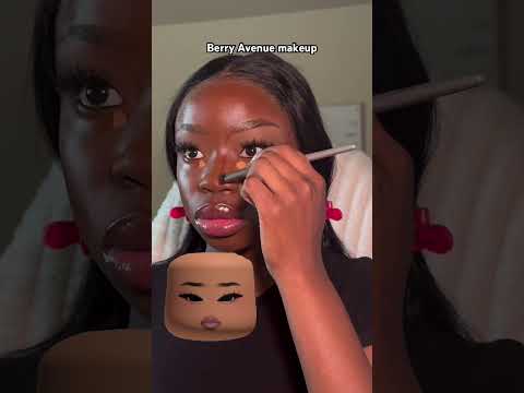 Berry Avenue Makeup #shorts #makeup #explore #roblox