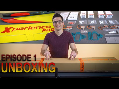 Entry level HIGH PERFORMANCE GLIDER UNBOXING - Xperience Pro F5J - Start of project - Julian Benz