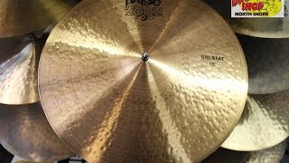 Video thumbnail for Paiste 2002 Black Big Beat 18'' - The Drum Shop North Shore by Nate Morrison Drums