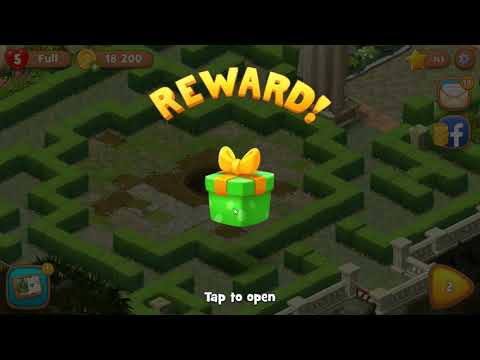 Gardenscapes Story Part 16 - Area 5 - Day 3 Gameplay Walkthrough