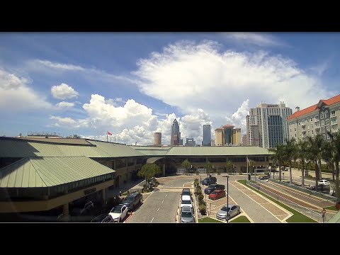 Distant Thunderstorms - August 23rd 2022 Tampa Timelapse