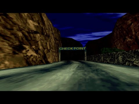 Mountain - Night / Headlights [PC/D3D] SEGA RALLY CHAMPIONSHIP