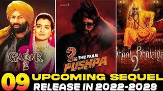 Upcoming Southand Bollywood Movies sequel 2022-2023||Upcoming Movies sequel 2022 #gadar2 #pushpa2