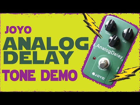 Dr. Madtone - JOYO - Analog Delay Tone Demo [MXR MX-118 Analog Delay Clone]