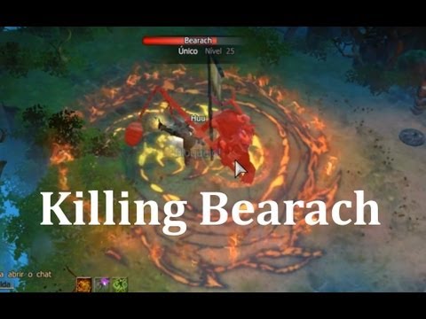 Killing Bearach boss-Drakensang Online