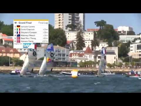 49er Sailing LIVE Replay - 2015 Euros Day 6