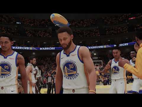 NBA 2k21 (PS5) - Golden State Warriors vs Brooklyn Nets Gameplay | Full Match (4k 60fps)