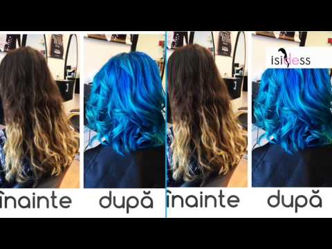 la prima volta capelli blu