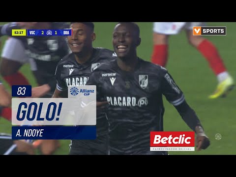 Golo A. Ndoye: Vitória SC (2)-1 Braga (Taça da Liga 25/26 - Final)