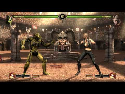 MK9 (360) Online Casuals 9/23/14: machoMerv (Cyrax/Sub-Zero/Shang Tsung) vs. Compbros (Sonya)