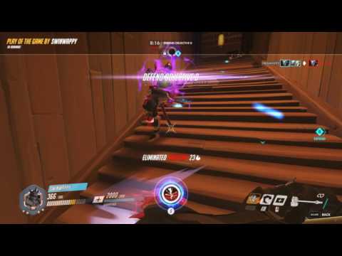 Reinhardt 3ki- 5k- Oh, hey Genji. 6kill. (Ft. Hanzo)