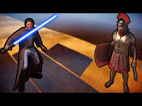 20 MILLION ROMAN GENERALS vs 250,000 JEDI KNIGHTS | UEBS 2