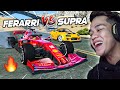 FERRARI F1 vs TURBO SUPRA!! (Extreme Race) | GTA 5