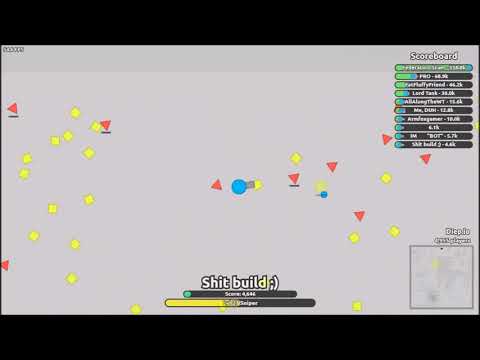 Battleship vs Teamers || Diep.io short