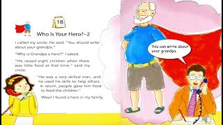 For beginners| One story a day| Book 2-18 Who is your hero?-2