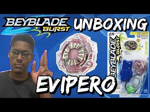 Evipero Wing Needle (Beyblade Burst Unboxing and Test!)