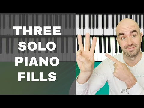 Solo Piano Fills: 3 Easy Tricks - Ep. 335