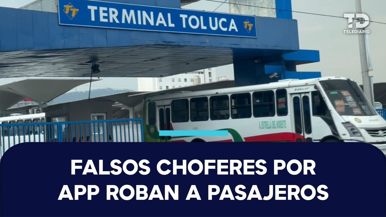 Investigan robos cometidos por presuntos conductores de aplicación en Toluca