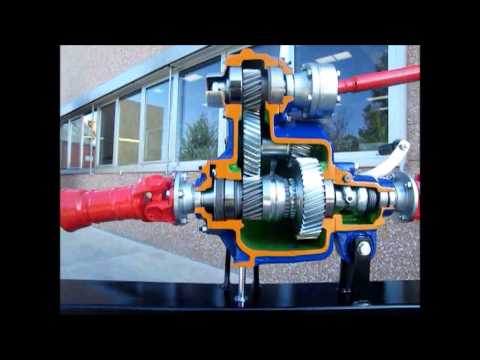 Transmission Assembly 4x4 Cross Country Cut-Away with Gearbox - NADA Scientific