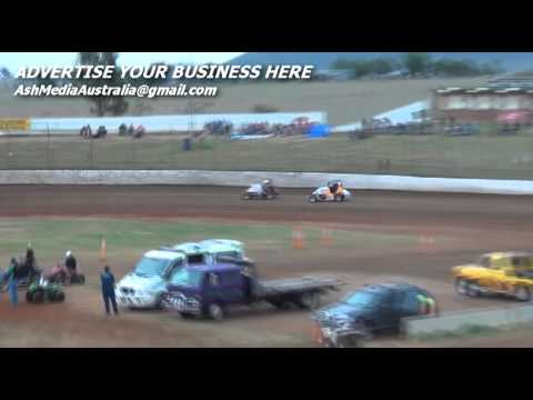 Compact Speedcars - Heat 1 - Charlton Raceway - 27.10.12