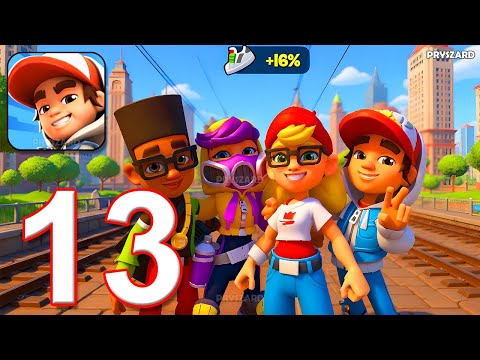 Subway Surfers City - Gameplay Walkthrough Part 13 - New Update (iOS, Android)