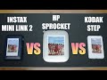 Battle Of Instant Photo Printers Fujifilm Vs HP Vs Kodak