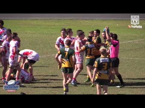 2016 Newcastle RL Round 16 Under 19s Highlights - South Newcastle Lions v Macquarie Scorpions