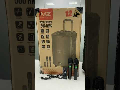 Buy MZ M445SP (PORTABLE KARAOKE SPEAKER) Dynamic Thunder Sound