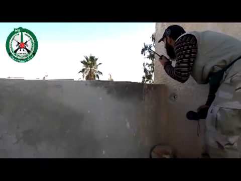 اقتحام كتيبة التسليح من قبل لواء عامود حوران في بصر الحرير في ريف درعا