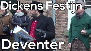 preview picture of video 'Dickens Festijn Deventer 2014 - Hot Mistletoe kissing'
