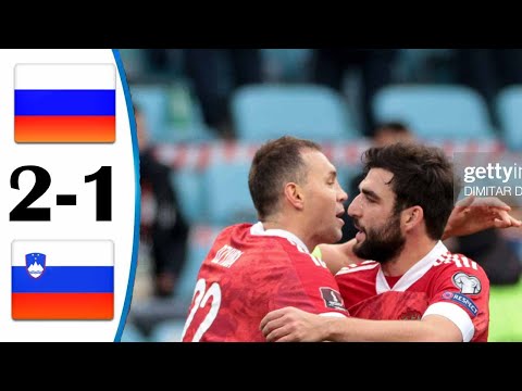 Russia vs Slovenia 2-1 All Goals & Highlights 27/03/2021 HD