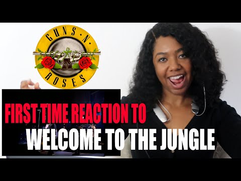 Wife's First Time Reaction To Guns N Roses - Welcome To The Jungle