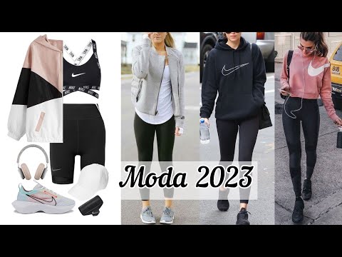 MODA 2023 OUTFITS CÓMO Vestir CON ROPA DEPORTIVA BÁSICA Y SENCILLA LOOKS PARA MUJER TENDENCIAS 2023